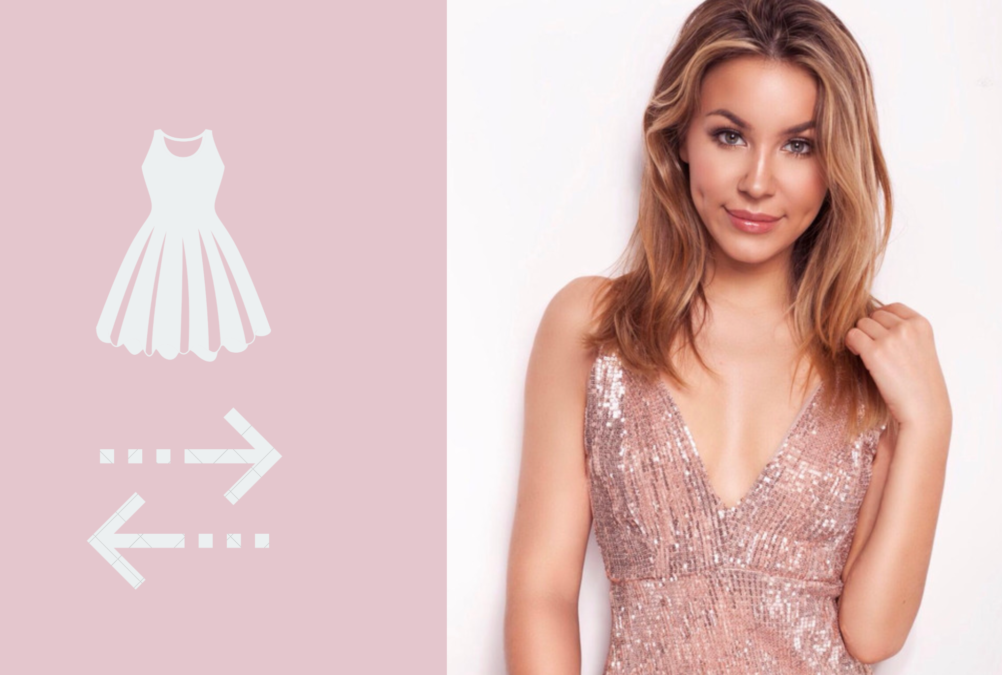 One dress, two ways: The Genève